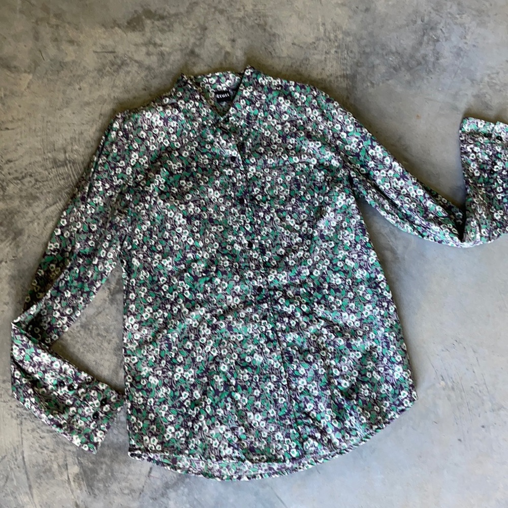 “Cruel” button down